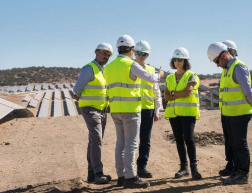 ENERGIA – La consejera para la Transición Ecológica y Sostenibilidad visita la planta fotovoltaica Núñez de Balboa, en Usagre, que emplea a más de 1.200 personas