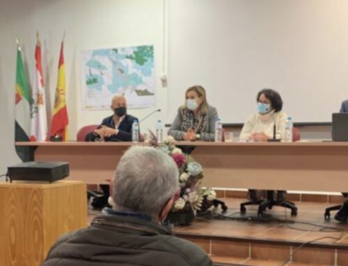 INFRAESTRUCTURAS – La delegada del Gobierno mantuvo hoy una reunión con alcaldes de la Campiña Sur y colectivos interesados para aclarar dudas sobre el estudio informativo de la futura autovía Badajoz-Espiel