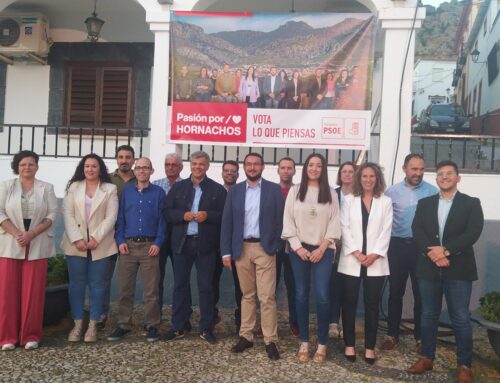 El PSOE de Hornachos muestra su fortaleza en su acto central de campaña