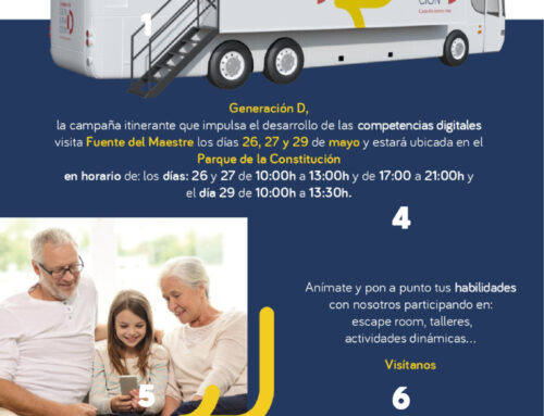 El programa “Tu futuro se escribe con D” llega a Fuente del Maestre los días 26, 27 y 29 de mayo