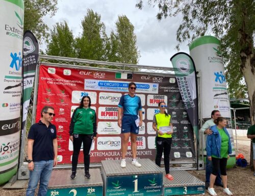 La fontanesa Andrea Gordillo ha quedado segunda clasificada absoluta del Campeonato de Extremadura de Aguas Abiertas 2023