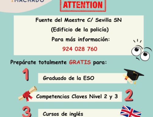 Las matriculaciones para el nuevo curso de la Academia de Adultos de Fuente del Maestre contnua abierta