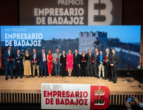 Guardiola alaba el trabajo de los empresarios de Badajoz y su contribución a la economía, el empleo y el desarrollo de Extremadura