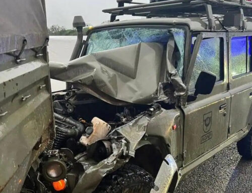 Grave accidente de tráfico  múltiple en la A-5 a la altura de Talavera la Real