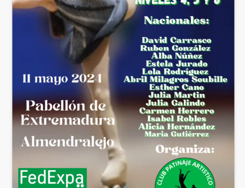 Almendralejo  acoge el campeonato Autonómico de Extremadura de Patinaje Artístico