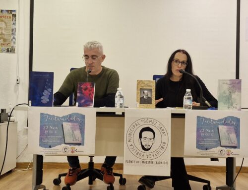 Fuente del Maestre: Presentación poemario “TACITURNIDADES” de Ángela Sayago