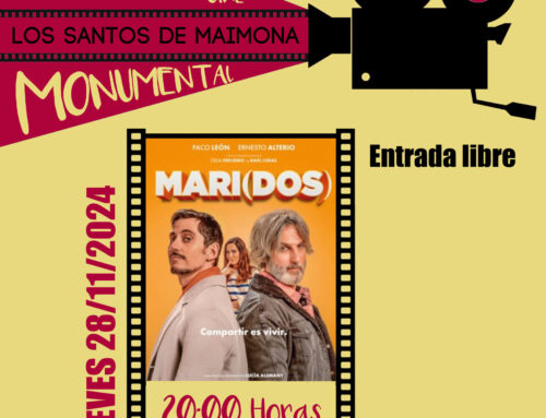 Los Santos de Maimona: EL CINECLUB CLAUSURA EL CICLO DE OTOÑO ESTE JUEVES CON LA COMEDIA ‘MARI(DOS)’