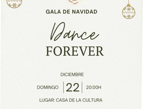 El grupo de baile Dance Forever celebra una gala de navidad