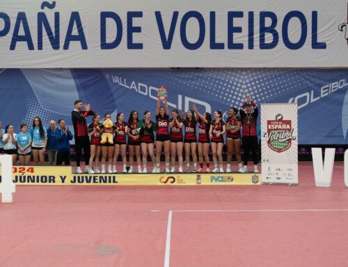 A.D. Voleibol Ribera consigue la medalla de bronce en la Copa de España Juvenil de Voleibol