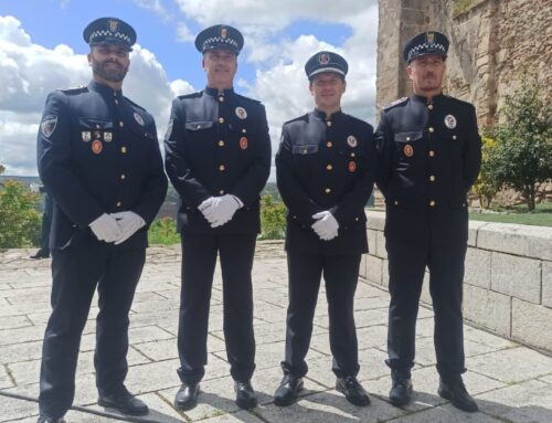 Cuatro policías de Villafranca de los Barros condecorados con la Medalla de Plata